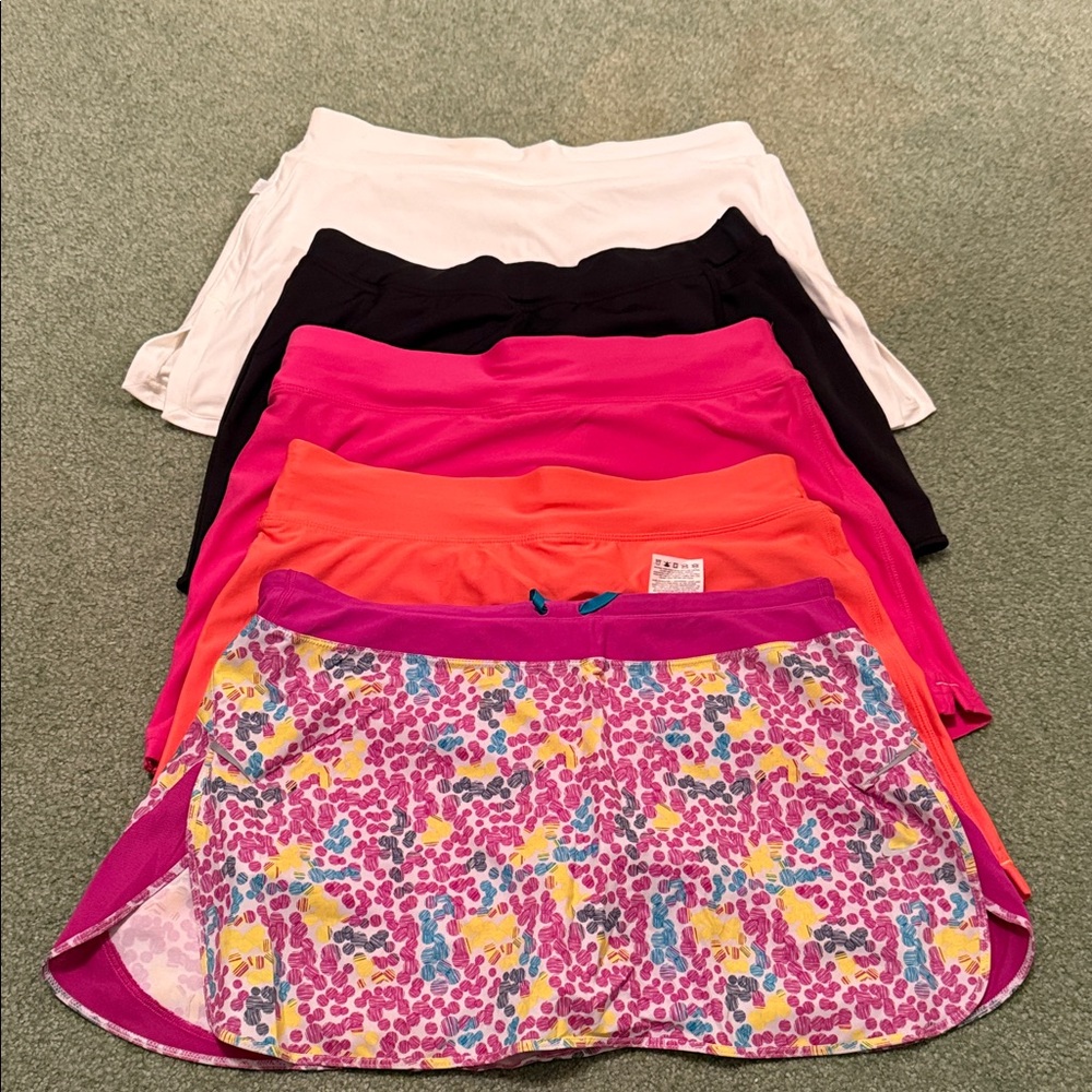 5 tennis skirts